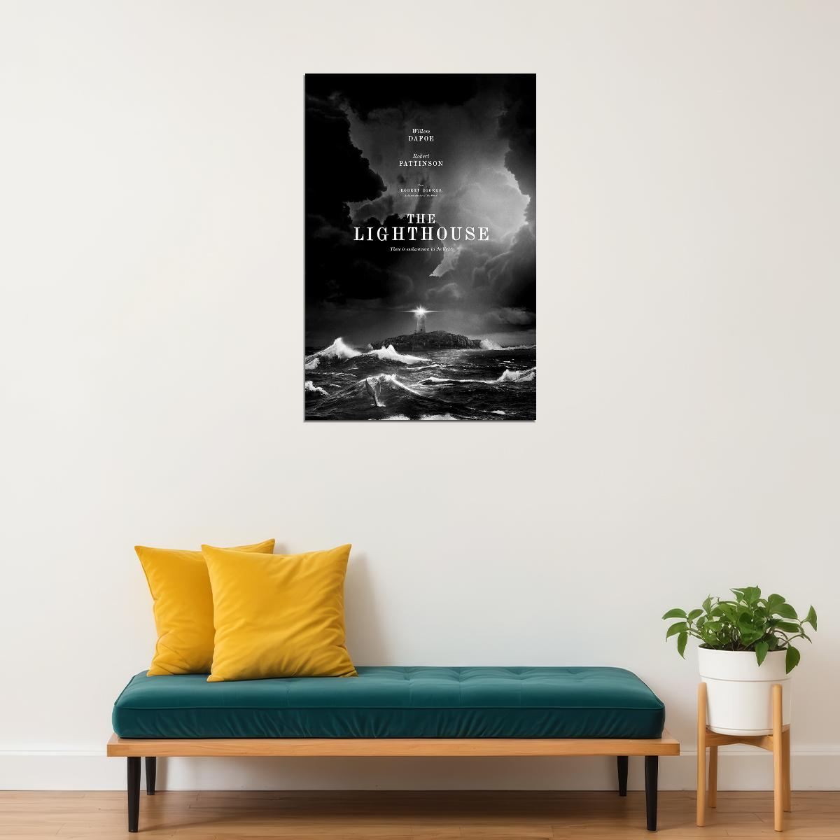 The Lighthouse Movie Robert Eggers Fantasy Action Poster Wall Art Print Home Wall Decor - xonomax