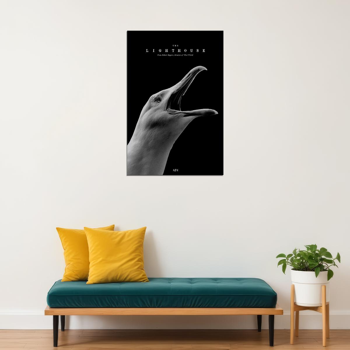 The Lighthouse Movie Robert Eggers Adventure Poster Wall Art Print Home Wall Decor - xonomax