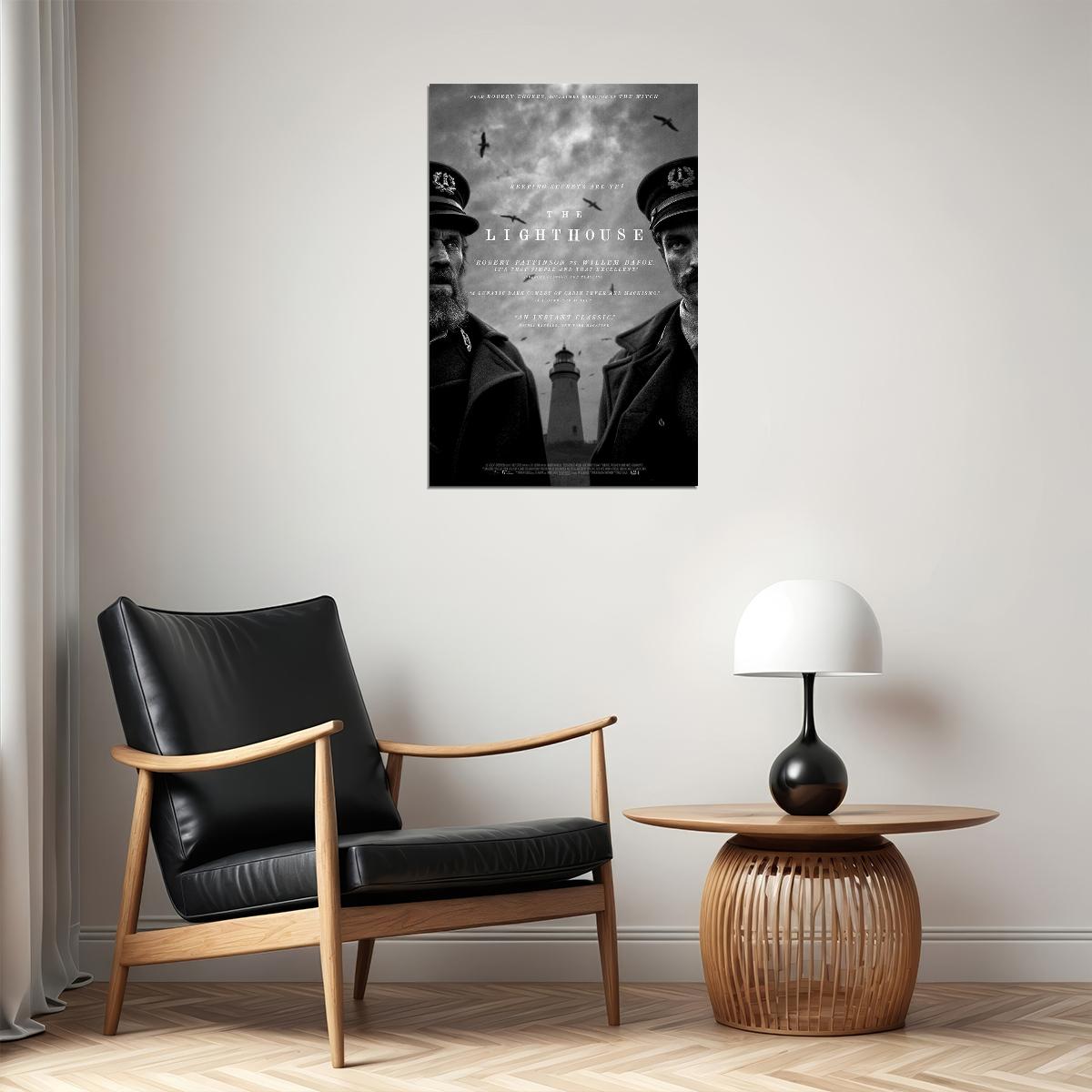 The Lighthouse Movie Robert Eggers Horror Drama Poster Wall Art Print Home Wall Decor - xonomax