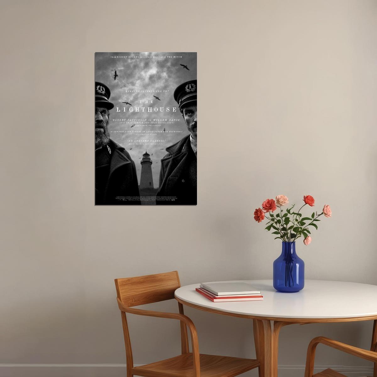 The Lighthouse Movie Robert Eggers Horror Drama Poster Wall Art Print Home Wall Decor - xonomax
