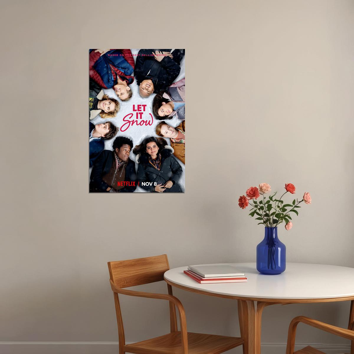 Let It Snow Movie 2019 Comedy Romantic Poster Wall Art Print Home Wall Decor - xonomax