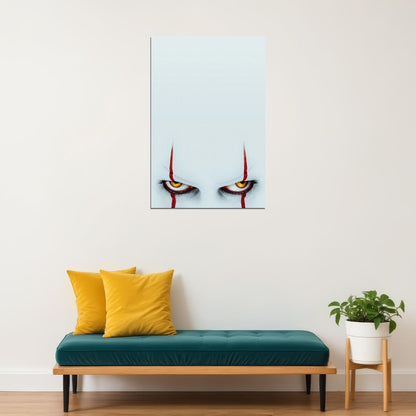 It Chapter 2 Pennywise 2019 Stephen King Horror Movie Poster Wall Art Print Home Wall Decor - xonomax