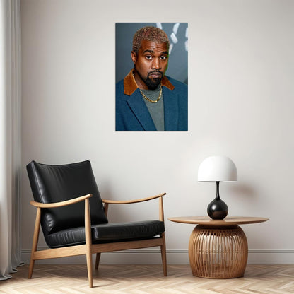 Kanye West Rap Hip Hop Music Stars Fashion Singer Poster Wall Art Print Home Wall Decor - xonomax