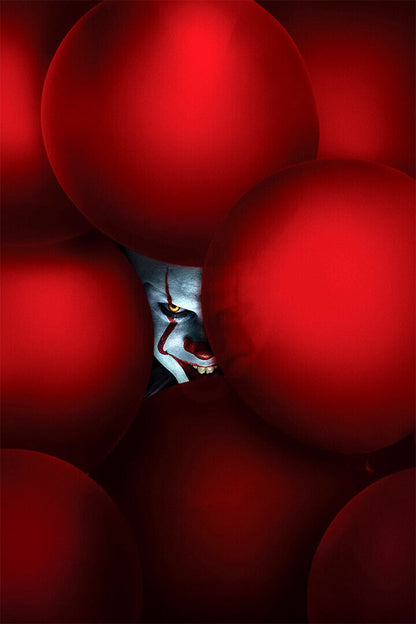 It Chapter 2 Pennywise Stephen King Horror 2019 Movie Poster Wall Art Print Home Wall Decor - xonomax