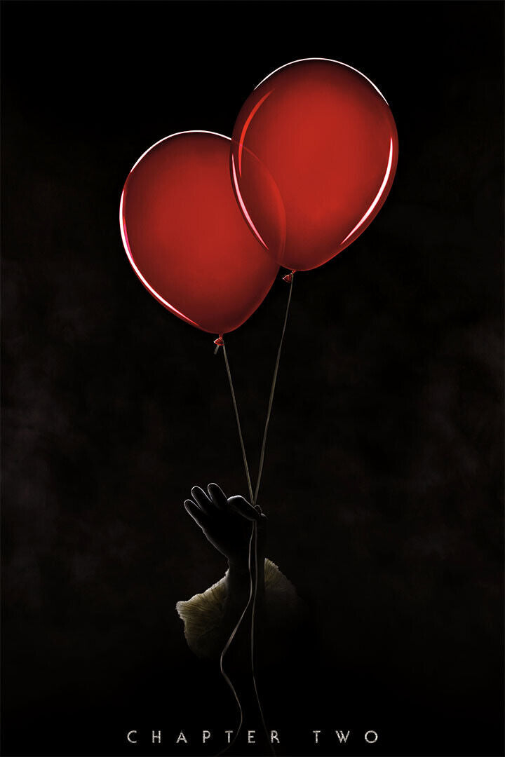 It Chapter 2 Pennywise Stephen King Horror 2019 Movie Action Poster Wall Art Print Home Wall Decor - xonomax