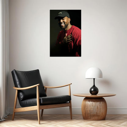 Kanye West Rapper Hip Hop Music Star Time Fashion Poster Wall Art Print Home Wall Decor - xonomax