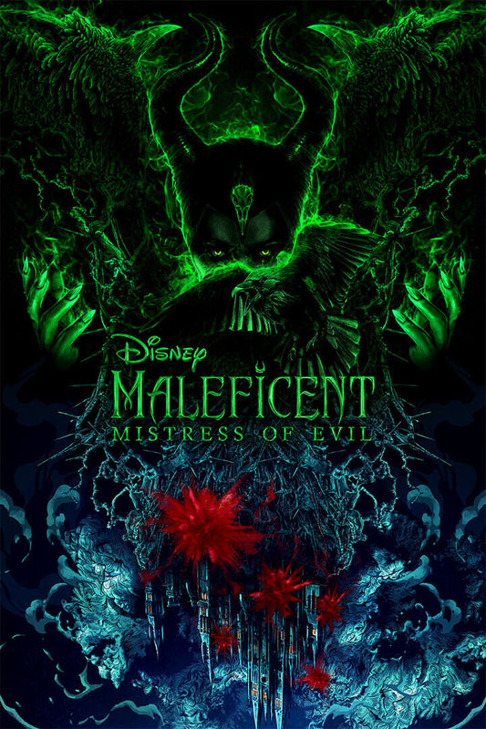 Maleficent Mistress Of Evil Movie 2019 Drama Poster Wall Art Print Home Wall Decor - xonomax