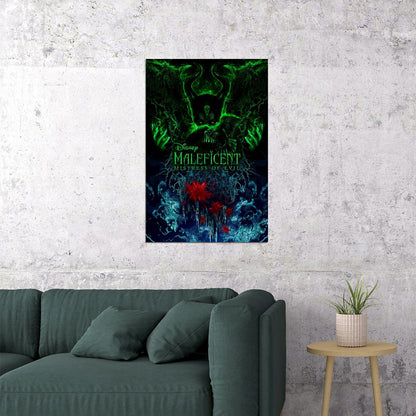 Maleficent Mistress Of Evil Movie 2019 Drama Poster Wall Art Print Home Wall Decor - xonomax