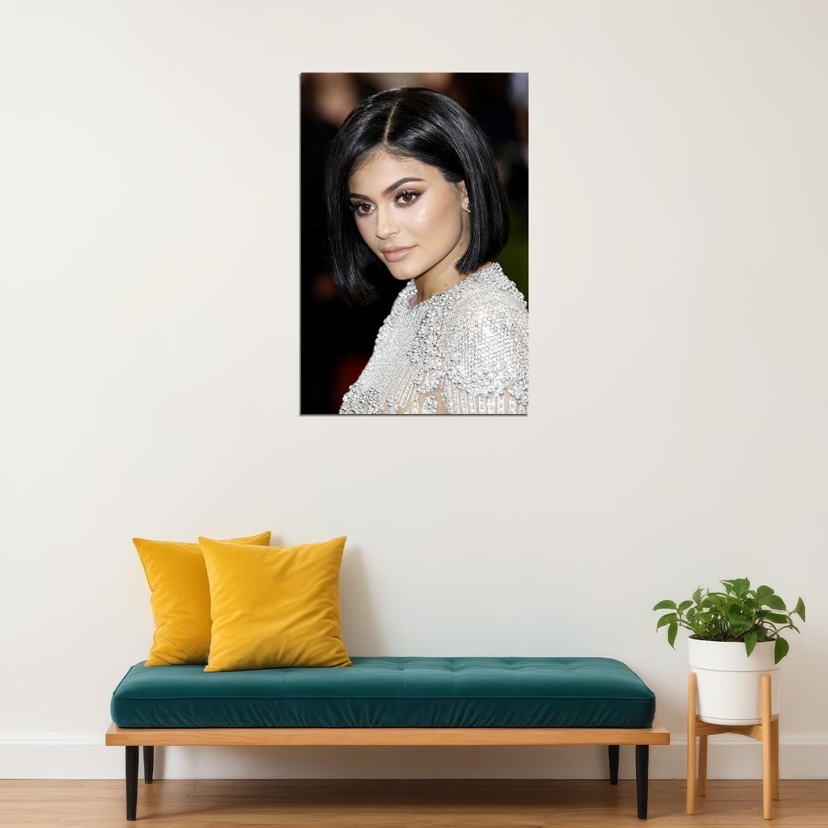 Kylie Jenner Sexy Model Girl Star Bikini Actress Poster Wall Art Print Home Wall Decor - xonomax
