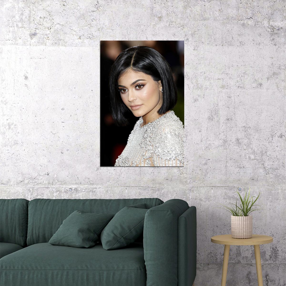 Kylie Jenner Sexy Model Girl Star Bikini Actress Poster Wall Art Print Home Wall Decor - xonomax