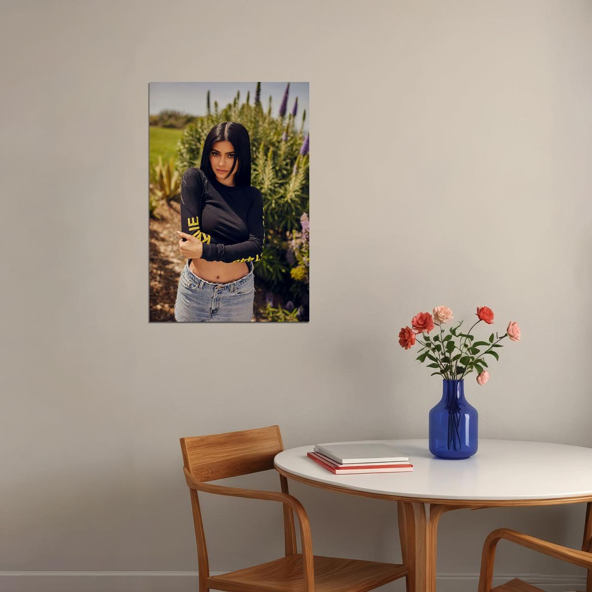 Kylie Jenner Sexy Model Girl Star Bikini Actress Poster Wall Art Print Home Wall Decor - xonomax