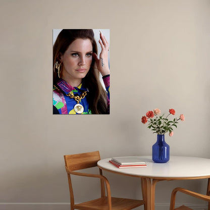 Lana Del Rey Soul Music Songwriter Poster Wall Art Print Home Wall Decor - xonomax