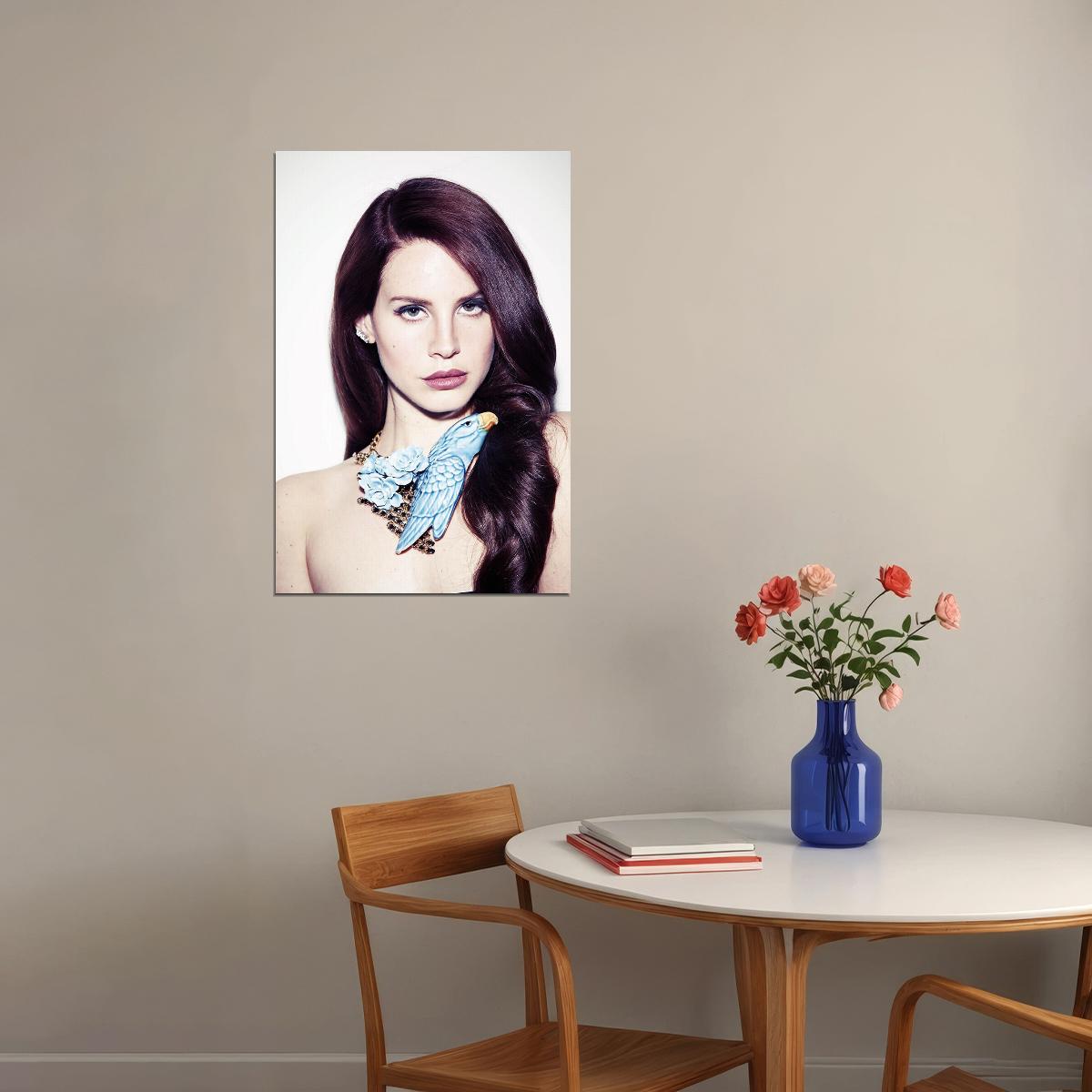 Lana Del Rey Music Singer Artist Poster Wall Art Print Home Wall Decor - xonomax