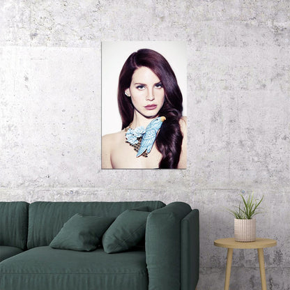 Lana Del Rey Music Singer Artist Poster Wall Art Print Home Wall Decor - xonomax