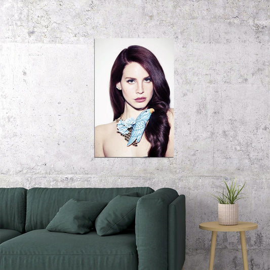 Lana Del Rey Music Singer Artist Poster Wall Art Print Home Wall Decor - xonomax