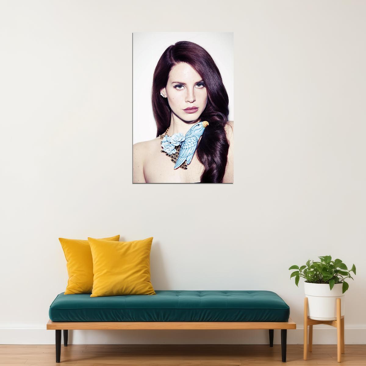 Lana Del Rey Music Singer Artist Poster Wall Art Print Home Wall Decor - xonomax