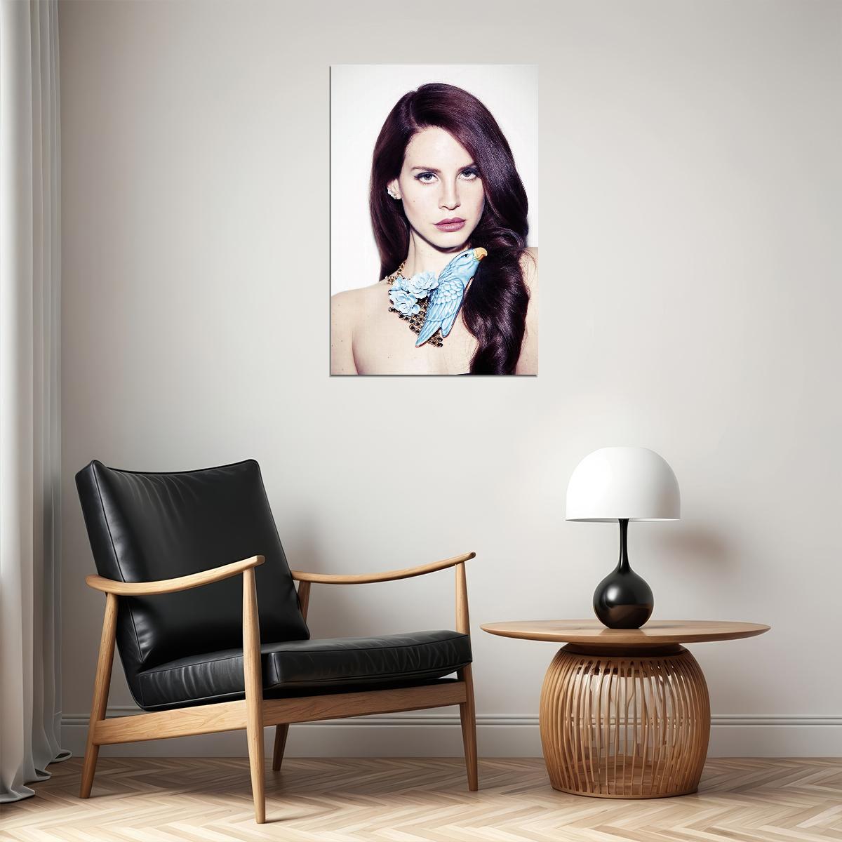 Lana Del Rey Music Singer Artist Poster Wall Art Print Home Wall Decor - xonomax
