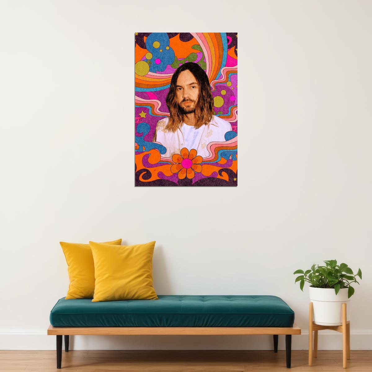 Kevin Parker Rock Music Star Poster Wall Art Print Home Wall Decor - xonomax