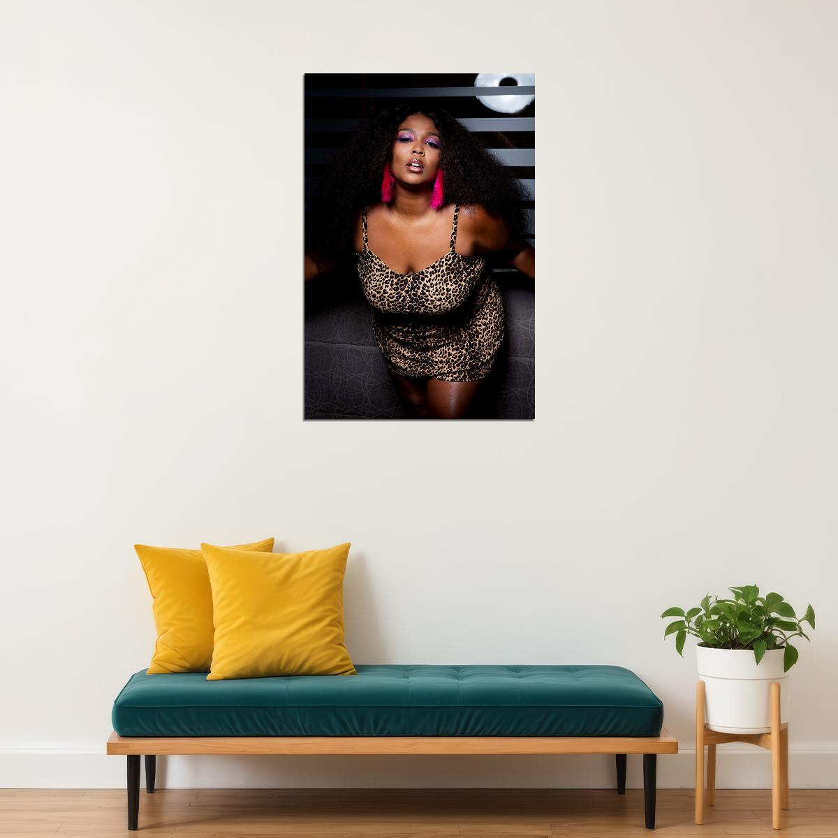 Lizzo Cuz Music 2019 Rapper Actor Poster Wall Art Print Home Wall Decor - xonomax