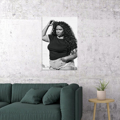 Lizzo Cuz Music 2019 Songwriter Poster Wall Art Print Home Wall Decor - xonomax
