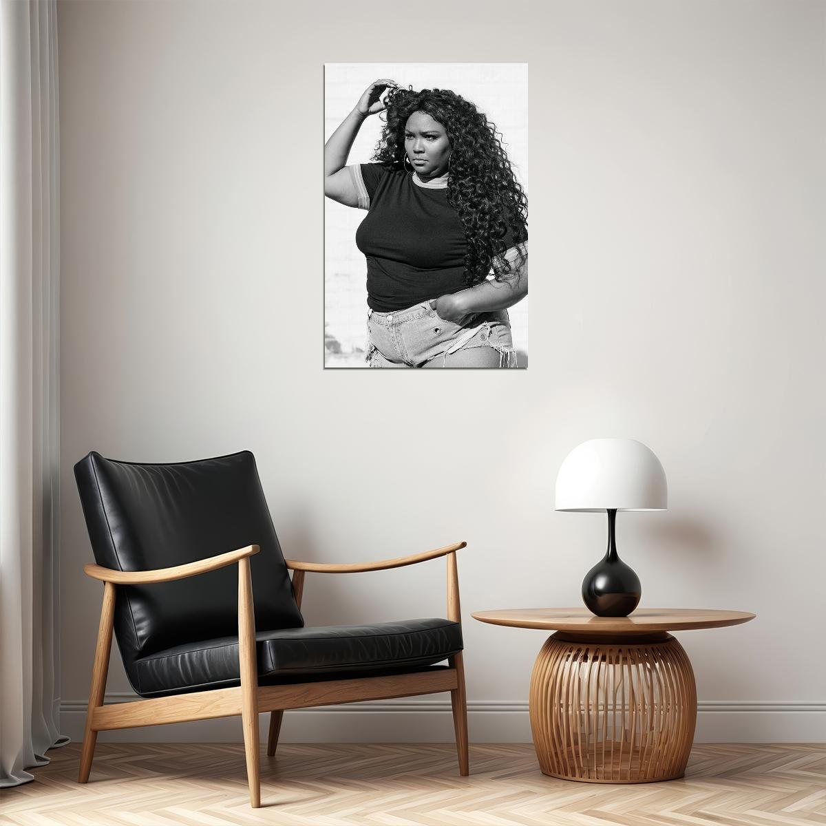 Lizzo Cuz Music 2019 Songwriter Poster Wall Art Print Home Wall Decor - xonomax