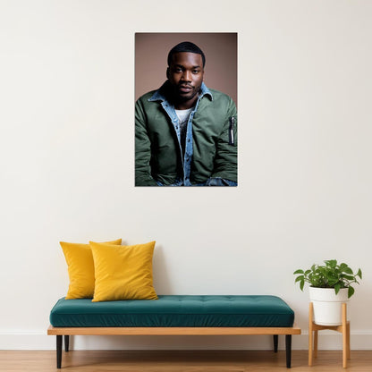 Meek Mill Music Singer Star Famous Poster Wall Art Print Home Wall Decor - xonomax