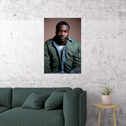Meek Mill Music Singer Star Famous Poster Wall Art Print Home Wall Decor - xonomax