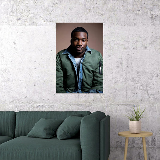 Meek Mill Music Singer Star Famous Poster Wall Art Print Home Wall Decor - xonomax