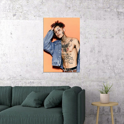 Lil Skies Rap Music Star Hip Hop Rapper Singer Poster Wall Art Print Home Wall Decor - xonomax