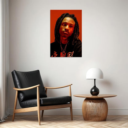 Mozzy Rapper Hip Hop Music Singer Star Smoke Poster Wall Art Print Home Wall Decor - xonomax