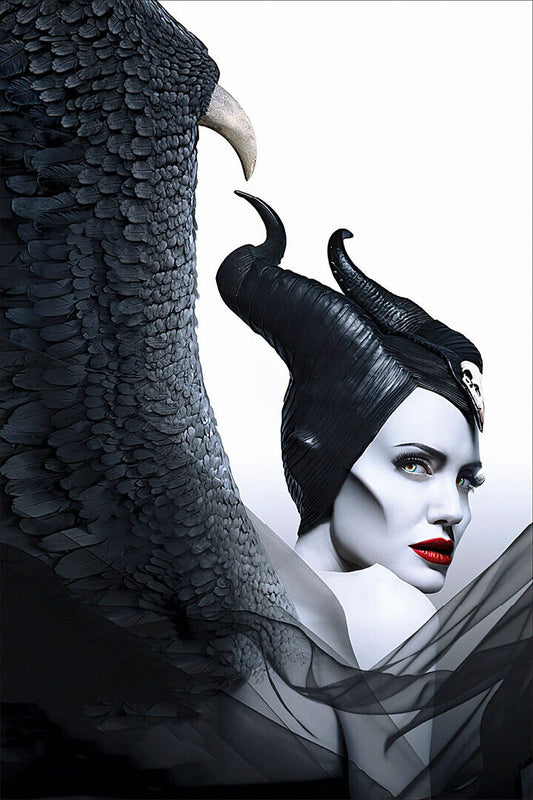 Maleficent Mistress Of Evil Movie 2019 Entertainment Poster Wall Art Print Home Wall Decor - xonomax