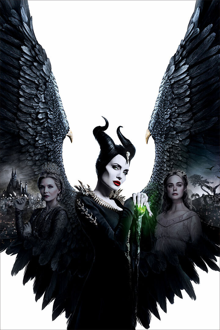 Maleficent Mistress Of Evil Movie 2019 Excitement Poster Wall Art Print Home Wall Decor - xonomax