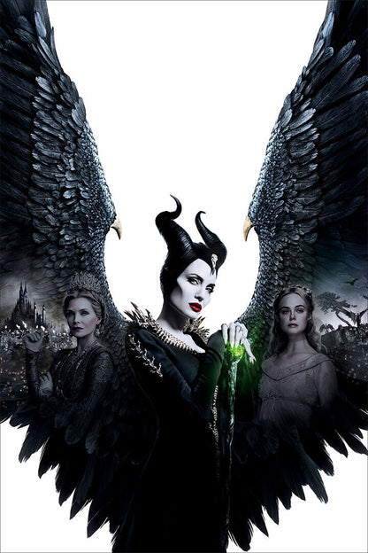 Maleficent Mistress Of Evil Movie 2019 Excitement Poster Wall Art Print Home Wall Decor - xonomax