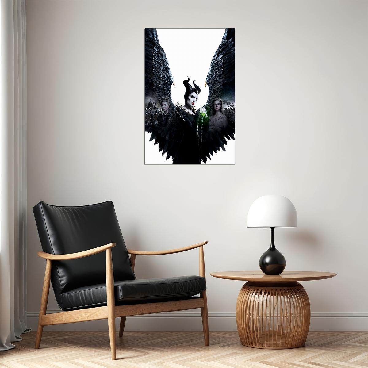 Maleficent Mistress Of Evil Movie 2019 Excitement Poster Wall Art Print Home Wall Decor - xonomax