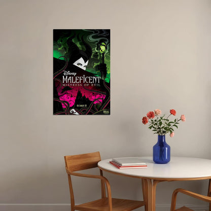 Maleficent Mistress Of Evil Movie 2019 Poster Wall Art Print Home Wall Decor - xonomax
