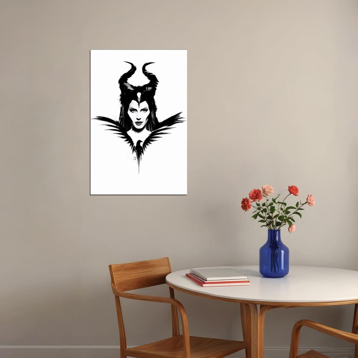 Maleficent Mistress Of Evil Movie 2019 Poster Wall Art Print Home Wall Decor - xonomax