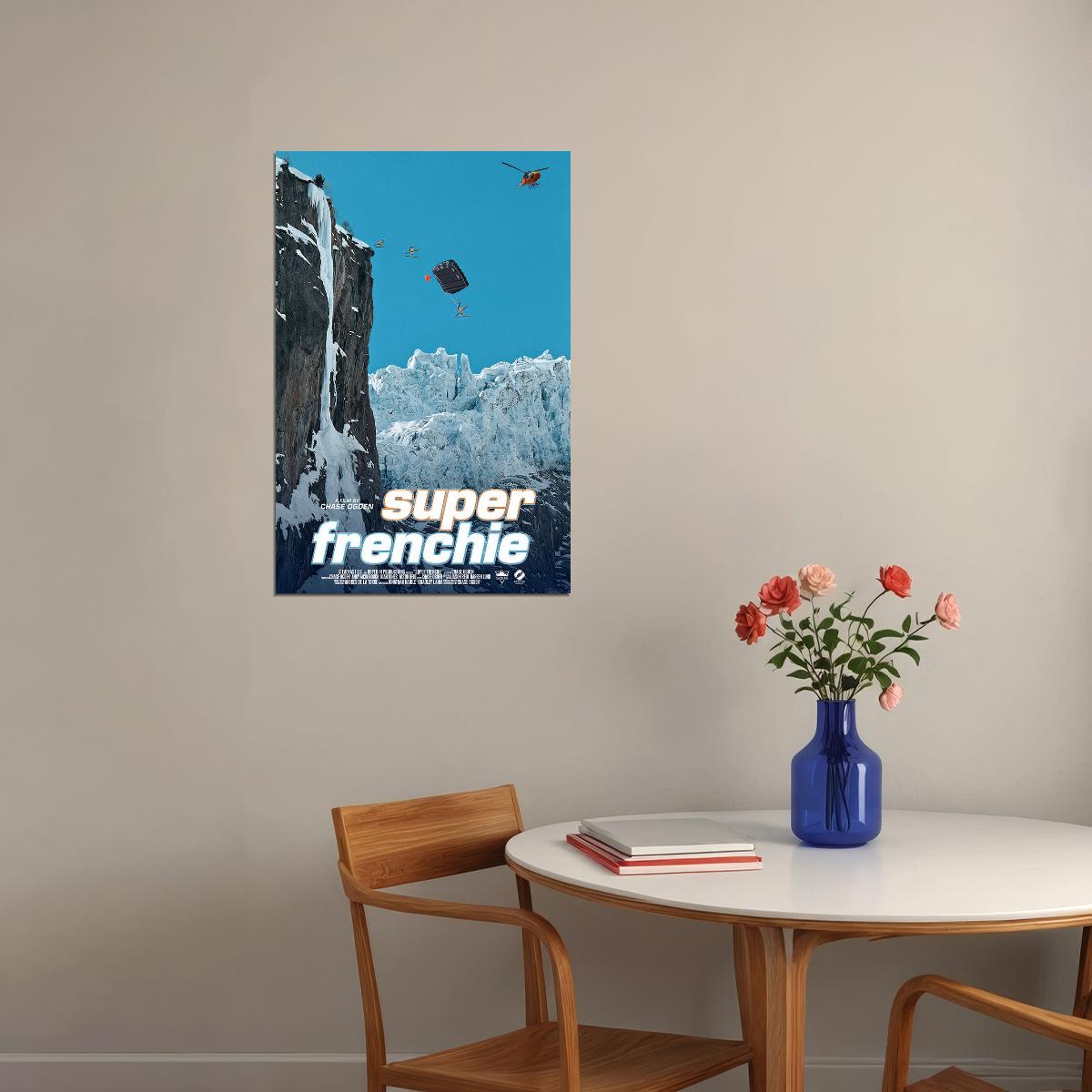 Super Frenchie Movie Adventure Documentary Poster Wall Art Print Home Wall Decor - xonomax