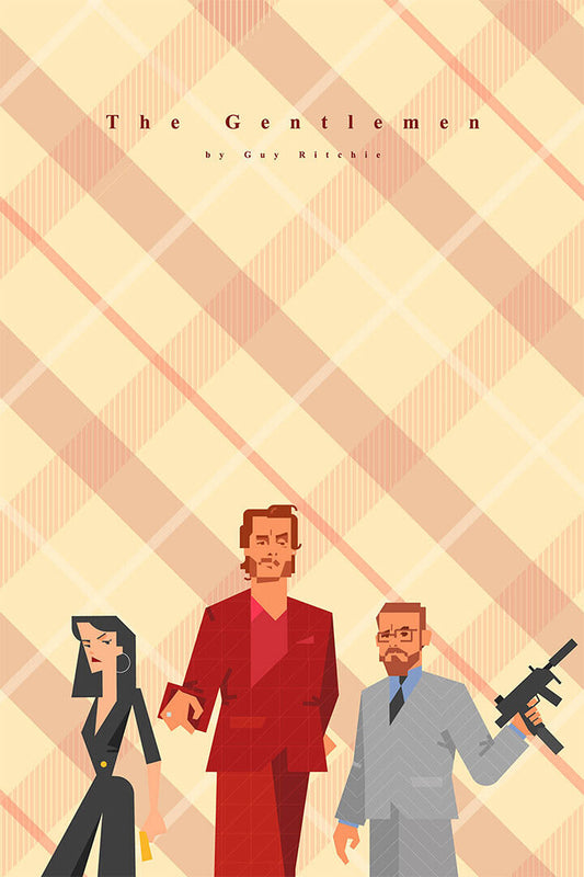The Gentlemen Movie 2020 Matthew Mcconaughey Comedy Poster Wall Art Print Home Wall Decor - xonomax
