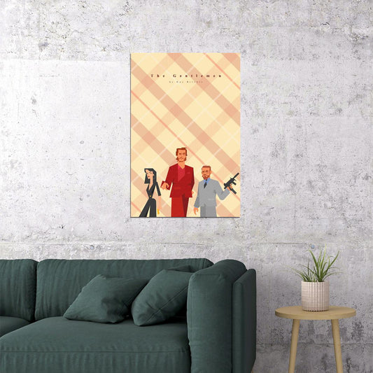 The Gentlemen Movie 2020 Matthew Mcconaughey Comedy Poster Wall Art Print Home Wall Decor - xonomax