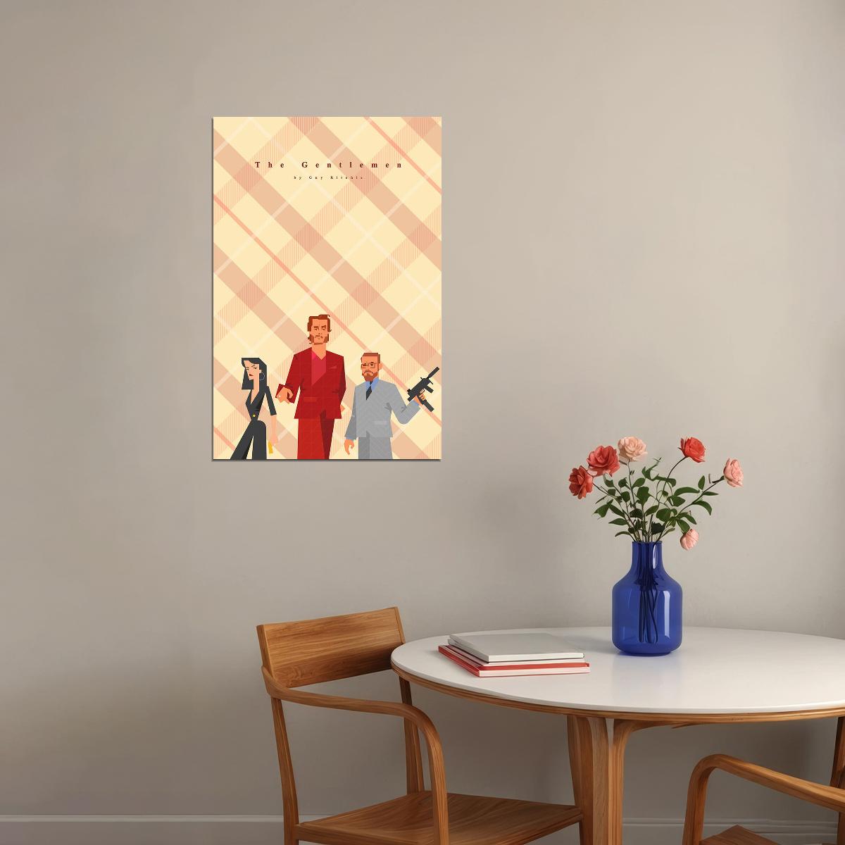 The Gentlemen Movie 2020 Matthew Mcconaughey Comedy Poster Wall Art Print Home Wall Decor - xonomax