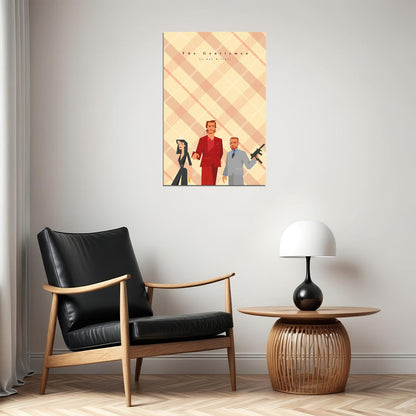 The Gentlemen Movie 2020 Matthew Mcconaughey Comedy Poster Wall Art Print Home Wall Decor - xonomax