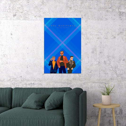 The Gentlemen Movie 2020 Matthew Mcconaughey Poster Wall Art Print Home Wall Decor - xonomax