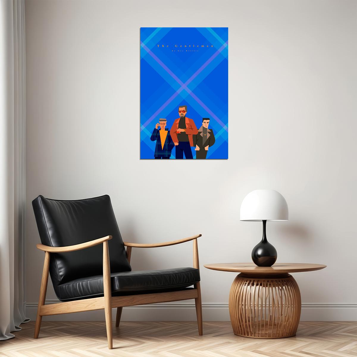 The Gentlemen Movie 2020 Matthew Mcconaughey Poster Wall Art Print Home Wall Decor - xonomax
