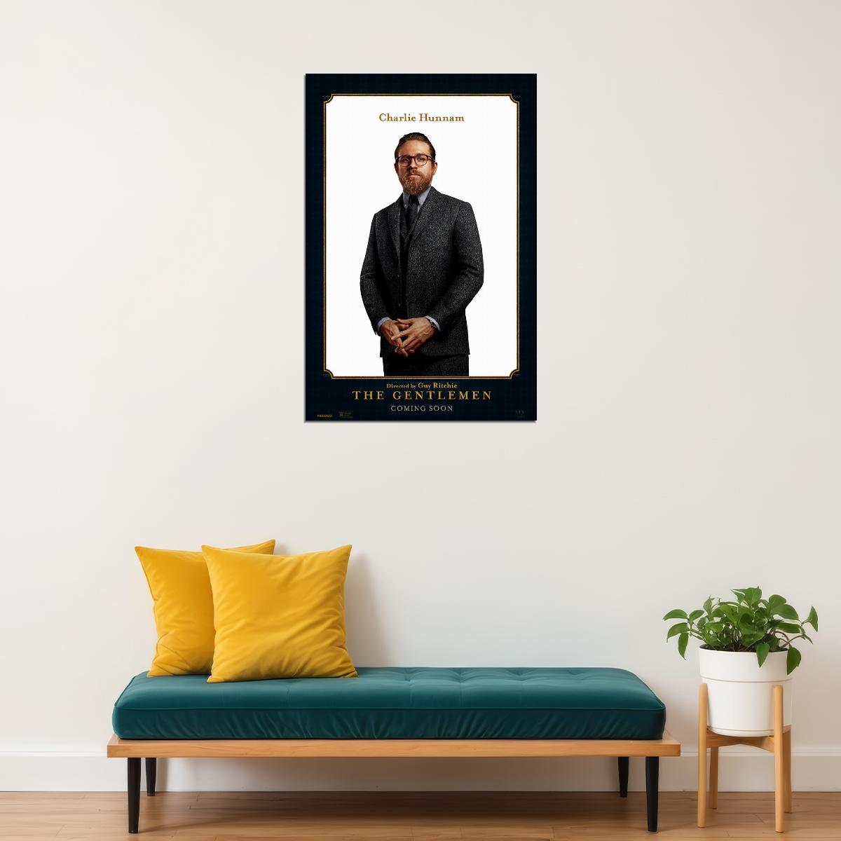 The Gentlemen Movie Crime Comedy Poster Wall Art Print Home Wall Decor - xonomax