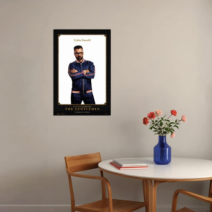 The Gentlemen Movie Actor Comedy Poster Wall Art Print Home Wall Decor - xonomax