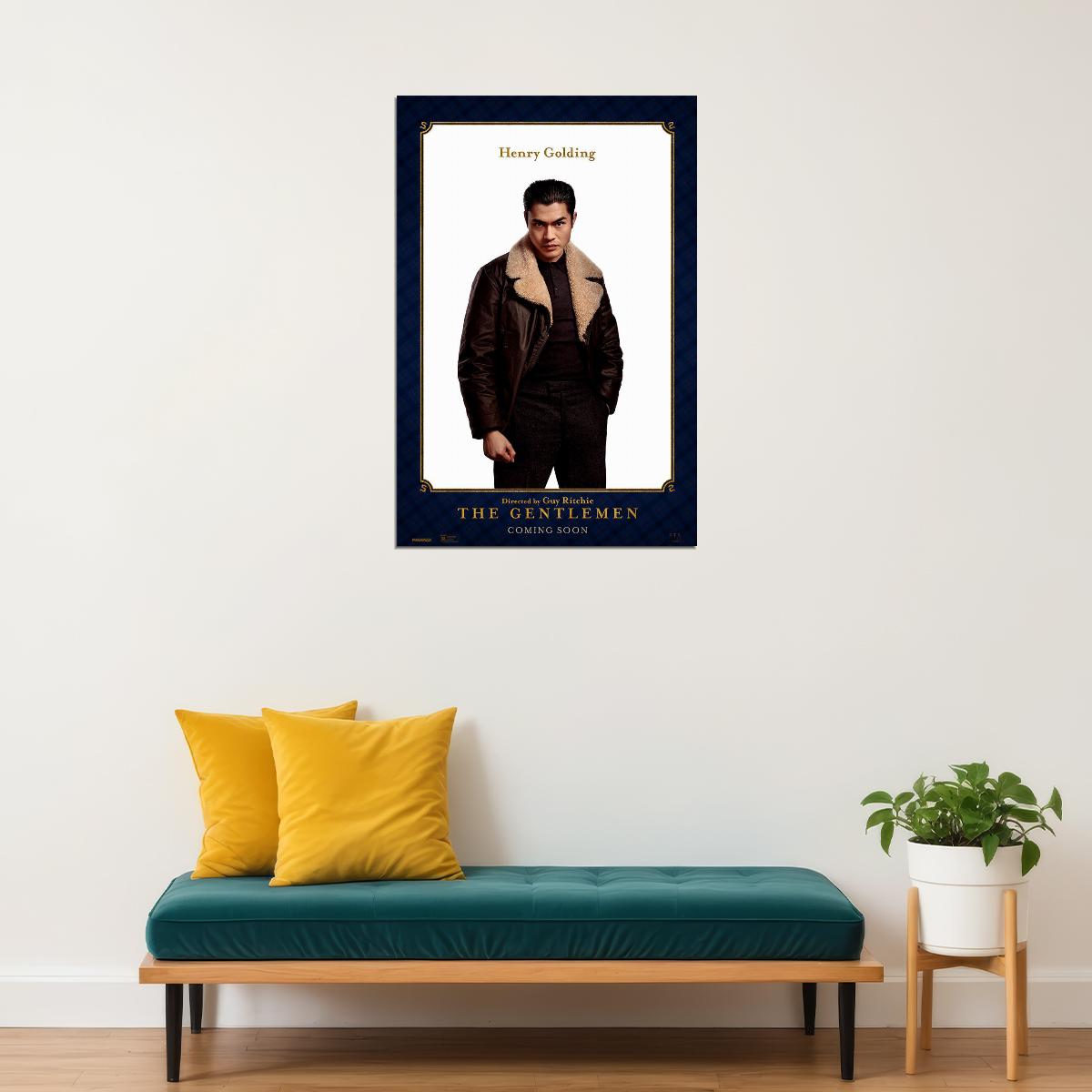The Gentlemen Movie Adventure Comedy Poster Wall Art Print Home Wall Decor - xonomax