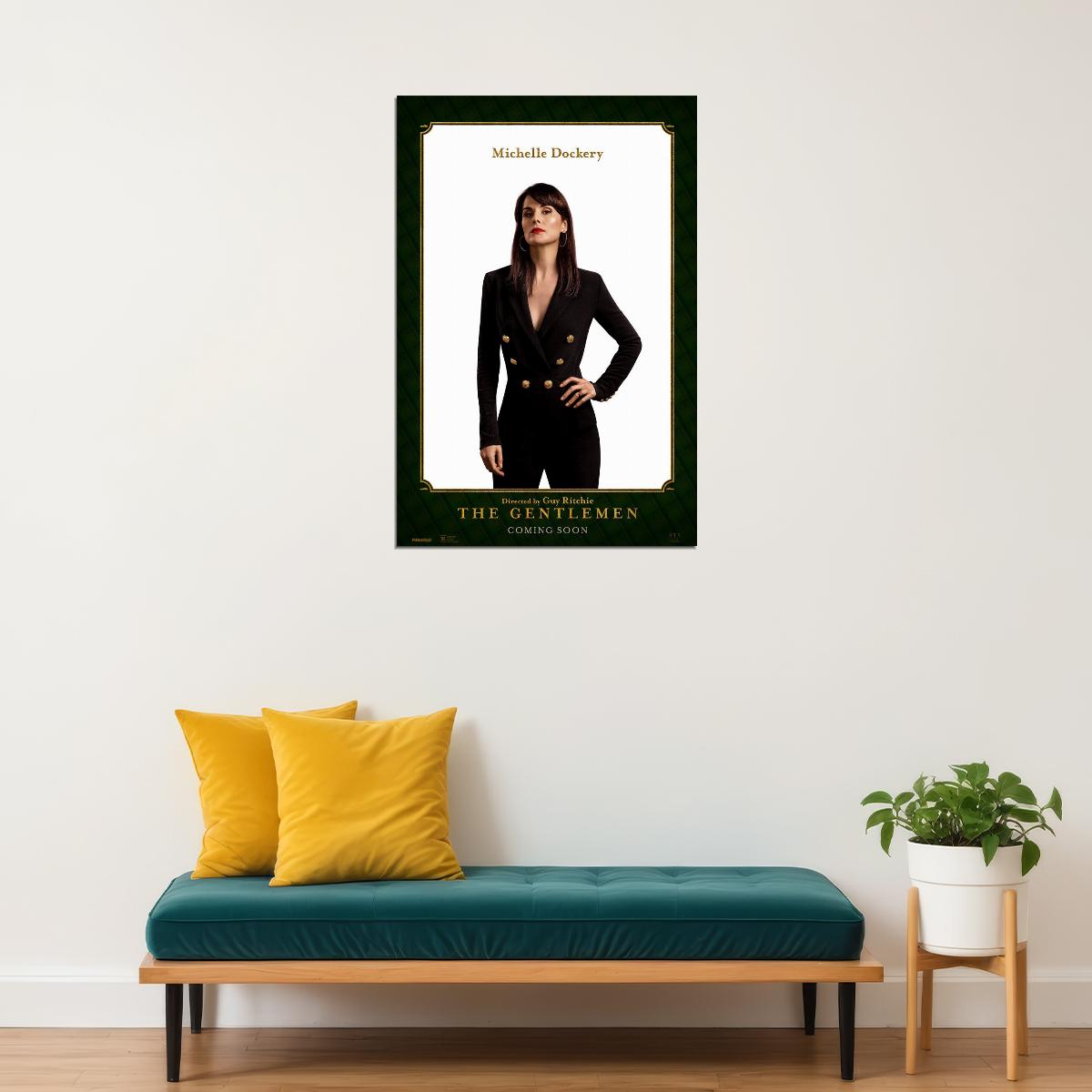 The Gentlemen Movie Comedy Action Poster Wall Art Print Home Wall Decor - xonomax