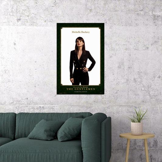 The Gentlemen Movie Comedy Action Poster Wall Art Print Home Wall Decor - xonomax