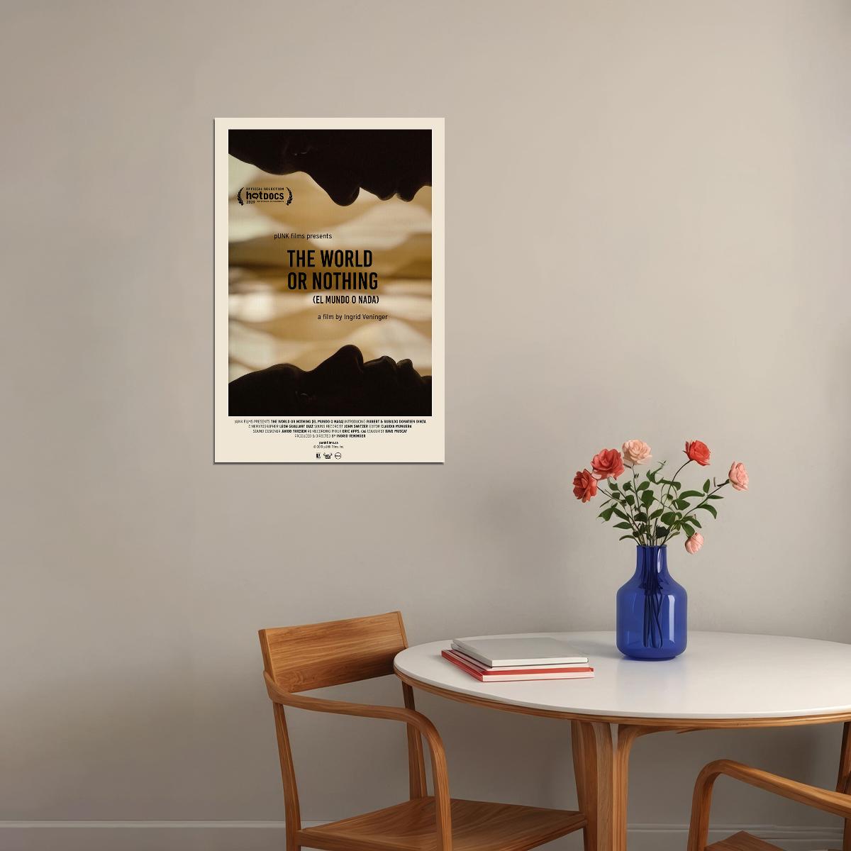 The World Or Nothing Movie Documentary Poster Wall Art Print Home Wall Decor - xonomax