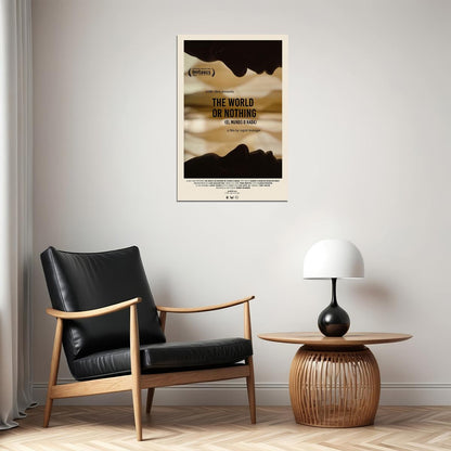 The World Or Nothing Movie Documentary Poster Wall Art Print Home Wall Decor - xonomax